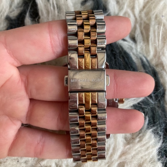 Michael Kors Silver and gold watch main image 4